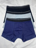 Men’s Premium Cotton Boxers – 3 Pack